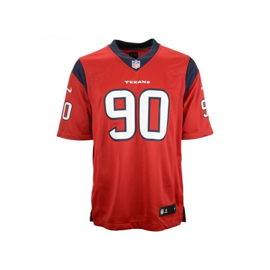 Houston Texans Jadeveon Clowney 90 Nike Red NFL Jersey