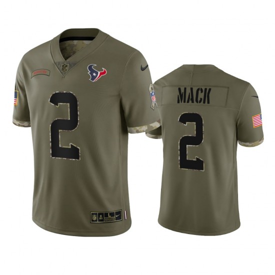 Houston Texans Marlon Mack 2 Nike 2022 Salute to Service NFL Jersey