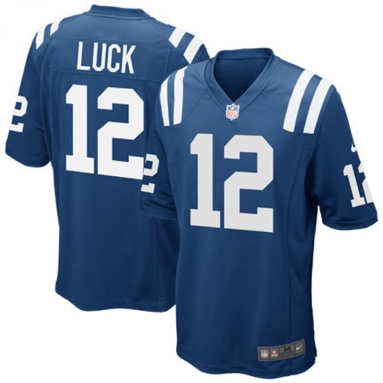 Indianapolis Colts Andrew Luck 12 Nike Royal NFL Jersey