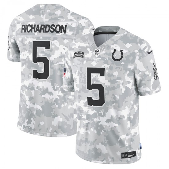 Indianapolis Colts Anthony Richardson Nike 2024 Salute to Service NFL Jersey