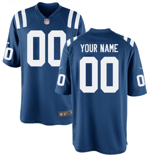 Indianapolis Colts Custom Nike Royal NFL Jersey