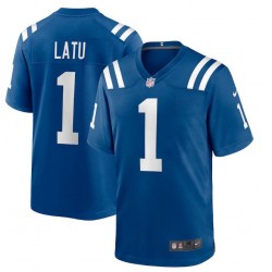 Indianapolis Colts Laiatu Latu Nike Royal 2024 Draft NFL Jersey Indianapolis Colts Laiatu Latu Nike Royal 2024 Draft NFL Jersey