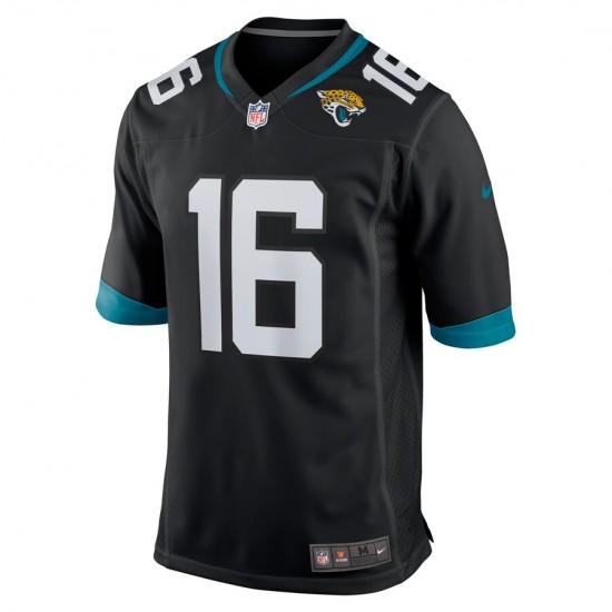 Jacksonville Jaguars Trevor Lawrence 16 Nike Black 2021 Draft NFL Jersey