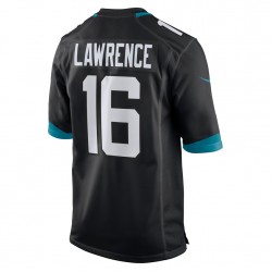 Jacksonville Jaguars Trevor Lawrence 16 Nike Black 2021 Draft NFL Jersey