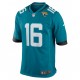 Jacksonville Jaguars Trevor Lawrence 16 Nike Teal 2021 Draft NFL Jersey