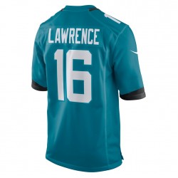 Jacksonville Jaguars Trevor Lawrence 16 Nike Teal 2021 Draft NFL Jersey
