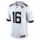 Jacksonville Jaguars Trevor Lawrence 16 Nike White 2021 Draft NFL Jersey
