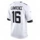 Jacksonville Jaguars Trevor Lawrence 16 Nike White 2021 Draft NFL Jersey