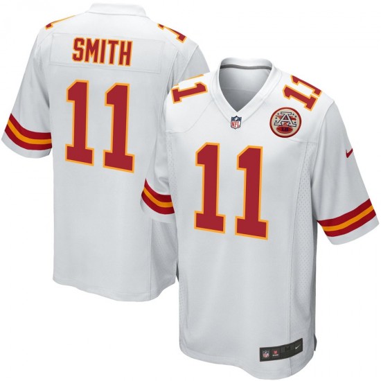 Kansas City Chiefs Alex Smith 11 Nike White NFL Jersey