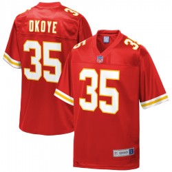 Kansas City Chiefs Christian Okoye 35 Nike Red NFL Jersey Kansas City Chiefs Christian Okoye 35 Nike Red NFL Jersey
