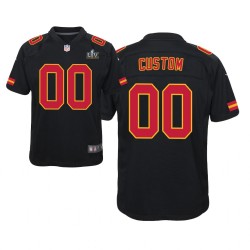 Kansas City Chiefs Custom Nike Black 2021 Super Bowl LV NFL Jersey Kansas City Chiefs Custom Nike Black 2021 Super Bowl LV NFL Jersey