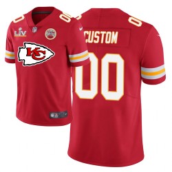 Kansas City Chiefs Custom Nike Red Team Logo 2021 Super Bowl LV NFL Jersey Kansas City Chiefs Custom Nike Red Team Logo 2021 Super Bowl LV NFL Jersey