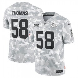 Kansas City Chiefs Derrick Thomas Nike 2024 Salute to Service NFL Jersey Kansas City Chiefs Derrick Thomas Nike 2024 Salute to Service NFL Jersey