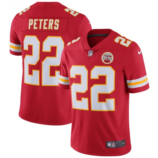 Kansas City Chiefs Marcus Peters 22 Nike Red NFL Jersey