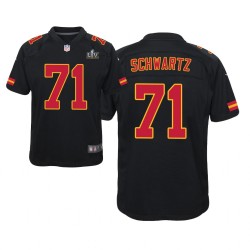 Kansas City Chiefs Mitchell Schwartz 71 Nike Black 2021 Super Bowl LV NFL Jersey Kansas City Chiefs Mitchell Schwartz 71 Nike Black 2021 Super Bowl LV NFL Jersey