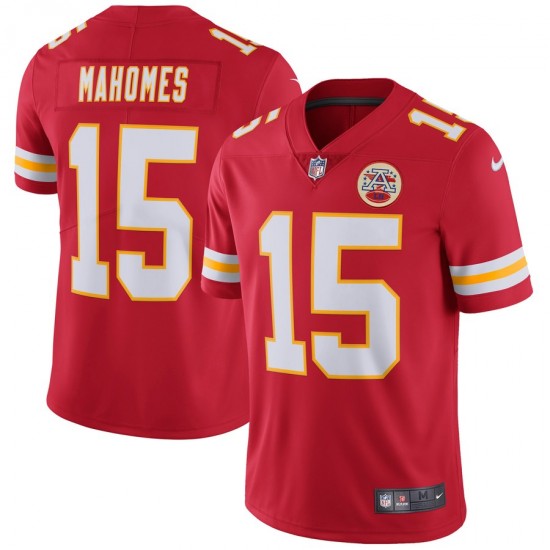 Kansas City Chiefs Patrick Mahomes 15 Nike Red NFL Jersey
