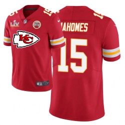 Kansas City Chiefs Patrick Mahomes 15 Nike Red Team Logo 2021 Super Bowl LV NFL Jersey Kansas City Chiefs Patrick Mahomes 15 Nike Red Team Logo 2021 Super Bowl LV NFL Jersey