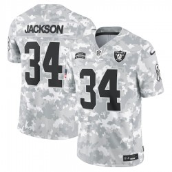 Las Vegas Raiders Bo Jackson Nike 2024 Salute to Service NFL Jersey Las Vegas Raiders Bo Jackson Nike 2024 Salute to Service NFL Jersey