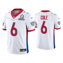 Las Vegas Raiders Cole 6 Nike White 2022 AFC Pro Bowl NFL Jersey Las Vegas Raiders Cole 6 Nike White 2022 AFC Pro Bowl NFL Jersey