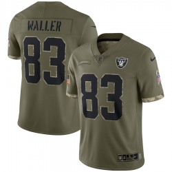 Las Vegas Raiders Darren Waller 83 Nike 2022 Salute to Service NFL Jersey Las Vegas Raiders Darren Waller 83 Nike 2022 Salute to Service NFL Jersey