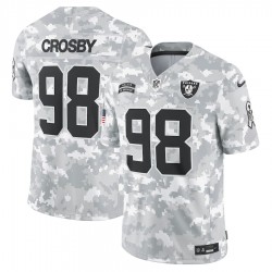 Las Vegas Raiders Maxx Crosby Nike 2024 Salute to Service NFL Jersey