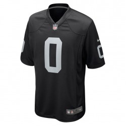 Las Vegas Raiders Trevon Moehrig 0 Nike Black 2021 Draft NFL Jersey