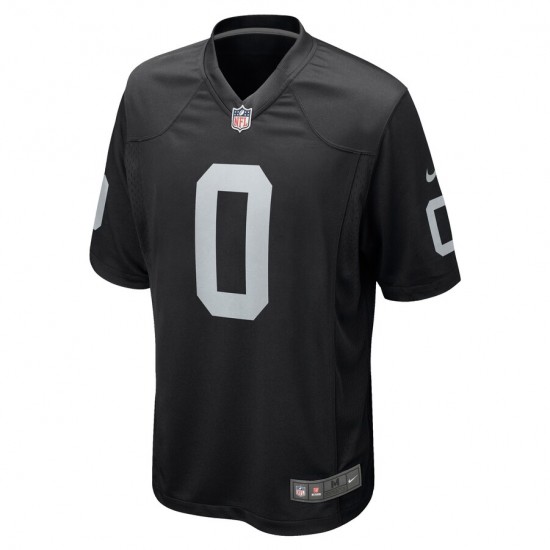 Las Vegas Raiders Trevon Moehrig 0 Nike Black 2021 Draft NFL Jersey