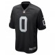 Las Vegas Raiders Trevon Moehrig 0 Nike Black 2021 Draft NFL Jersey