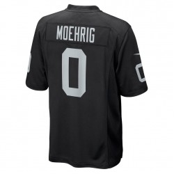 Las Vegas Raiders Trevon Moehrig 0 Nike Black 2021 Draft NFL Jersey