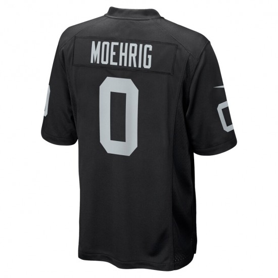 Las Vegas Raiders Trevon Moehrig 0 Nike Black 2021 Draft NFL Jersey