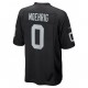 Las Vegas Raiders Trevon Moehrig 0 Nike Black 2021 Draft NFL Jersey
