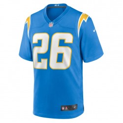 Los Angeles Chargers Asante Samuel Jr. 26 Nike Blue 2021 Draft NFL Jersey