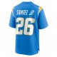 Los Angeles Chargers Asante Samuel Jr. 26 Nike Blue 2021 Draft NFL Jersey