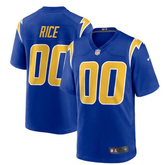 Los Angeles Chargers Brenden Rice Nike Royal 2024 NFL Draft 2nd Alternate NFL Jersey
