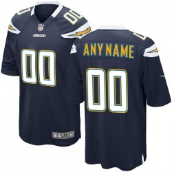 Los Angeles Chargers Custom Nike Navy NFL Jersey Los Angeles Chargers Custom Nike Navy NFL Jersey
