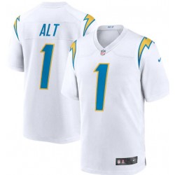 Los Angeles Chargers Joe Alt Nike White 2024 Draft NFL Jersey