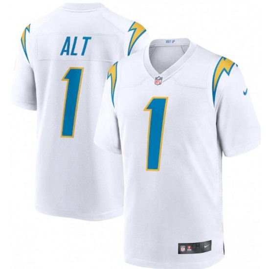 Los Angeles Chargers Joe Alt Nike White 2024 Draft NFL Jersey