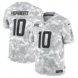 Los Angeles Chargers Justin Herbert Nike 2024 Salute to Service NFL Jersey