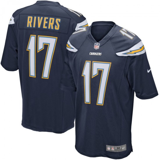 Los Angeles Chargers Philip Rivers 17 Nike Navy NFL Jersey