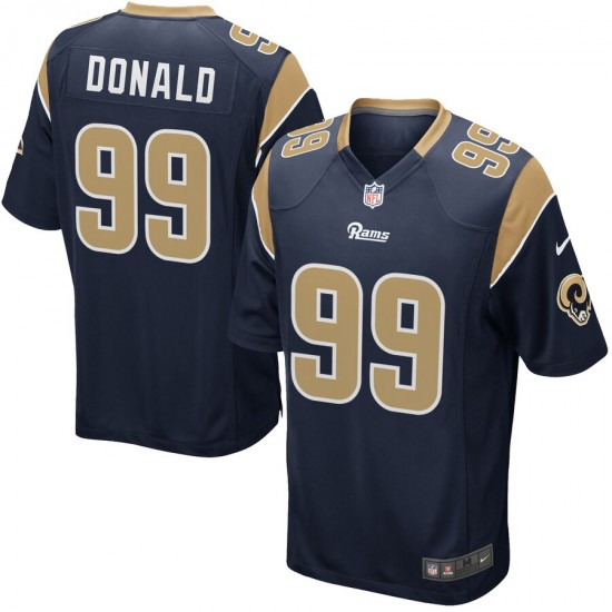 Los Angeles Rams Aaron Donald 99 Nike Navy NFL Jersey