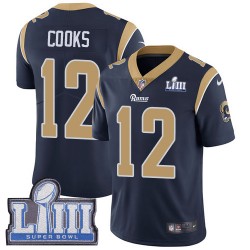 Los Angeles Rams Brandin Cooks 12 Nike Blue 2019 Super Bowl LIII NFL Jersey Los Angeles Rams Brandin Cooks 12 Nike Blue 2019 Super Bowl LIII NFL Jersey
