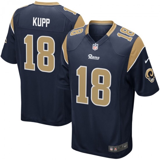 Los Angeles Rams Cooper Kupp 18 Nike Navy NFL Jersey