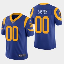 Los Angeles Rams Custom Nike Royal NFL Jersey Los Angeles Rams Custom Nike Royal NFL Jersey