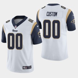 Los Angeles Rams Custom White NFL Jersey Los Angeles Rams Custom White NFL Jersey