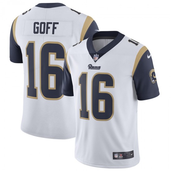Los Angeles Rams Jared Goff 16 Nike White NFL Jersey