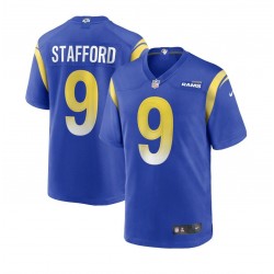 Los Angeles Rams Matthew Stafford 9 Nike Royal 2021 NFL Jersey Los Angeles Rams Matthew Stafford 9 Nike Royal 2021 NFL Jersey