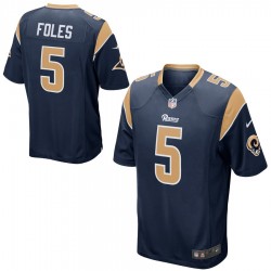 Los Angeles Rams Nick Foles 5 Nike Navy NFL Jersey Los Angeles Rams Nick Foles 5 Nike Navy NFL Jersey