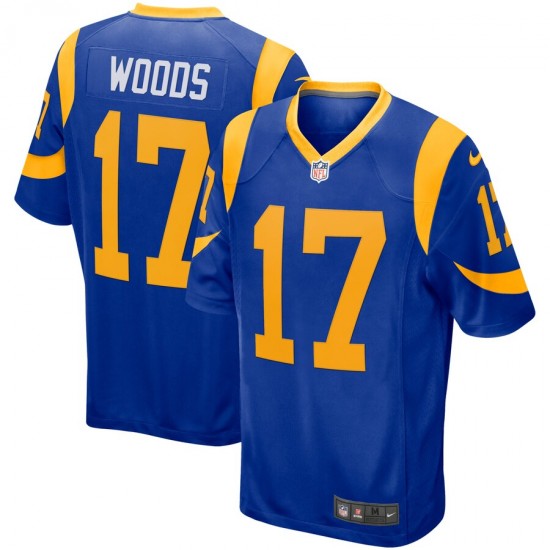 Los Angeles Rams Robert Woods 17 Nike Royal NFL Jersey