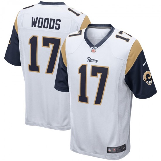 Los Angeles Rams Robert Woods 17 Nike White NFL Jersey