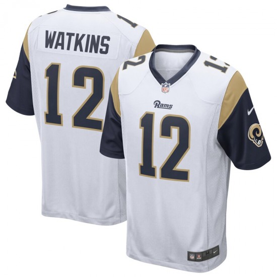 Los Angeles Rams Sammy Watkins 12 Nike White NFL Jersey